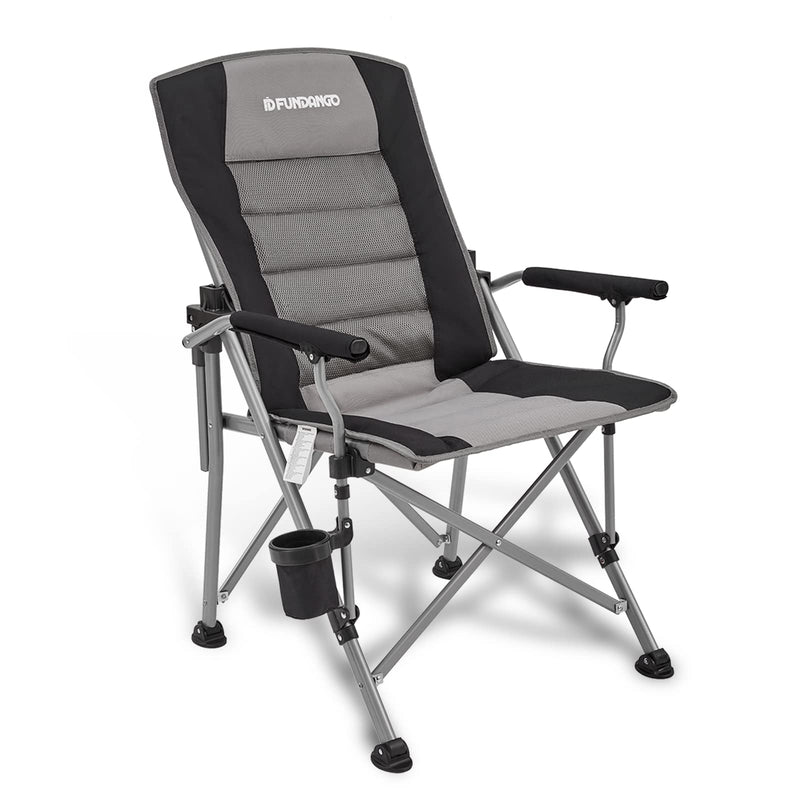 Load image into Gallery viewer, FUNDANGO SWIVEL BACK ARMCHAIR Folding Chair