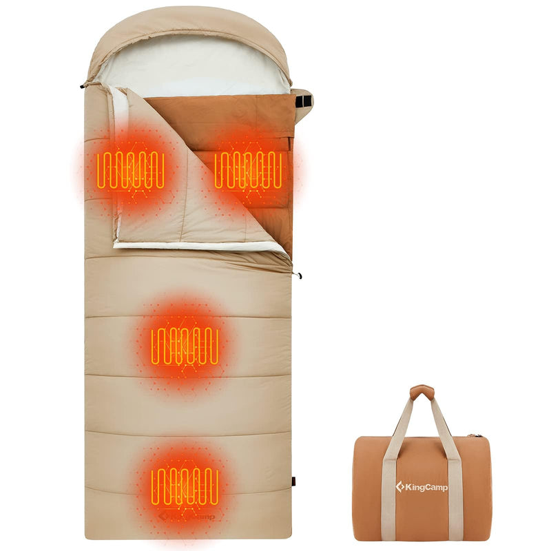 Load image into Gallery viewer, KingCamp WHEATLAND 450 3 in 1 Sleeping Bag