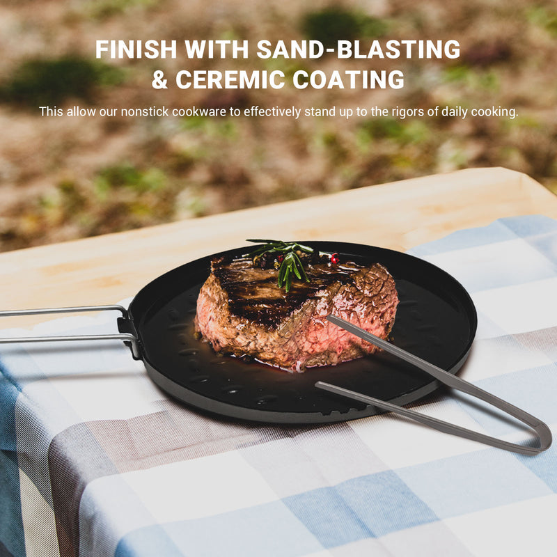 Load image into Gallery viewer, Cook'n'Escape Titanium Grill Pan