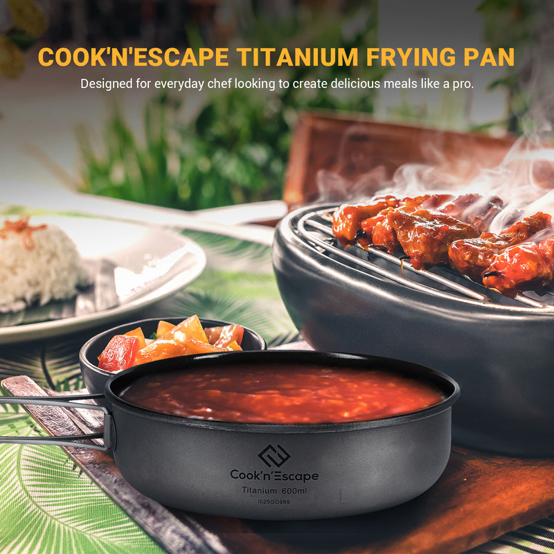 Load image into Gallery viewer, Cook'n'Escape Titanium Frying Pan