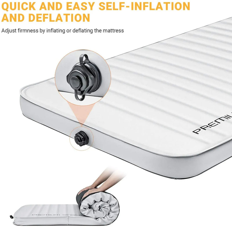 Cargue la imagen en el visor de la galería, KingCamp PREMIUM SINGLE Self Inflating Sleeping Pad