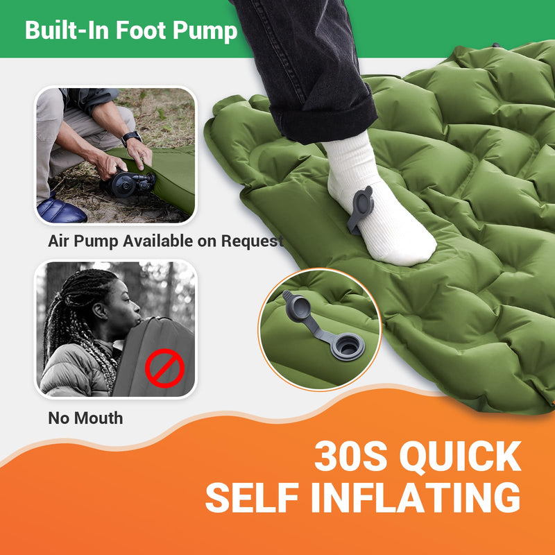 Load image into Gallery viewer, KingCamp DELUXE 10 Single Air Pad Spacious Mattress