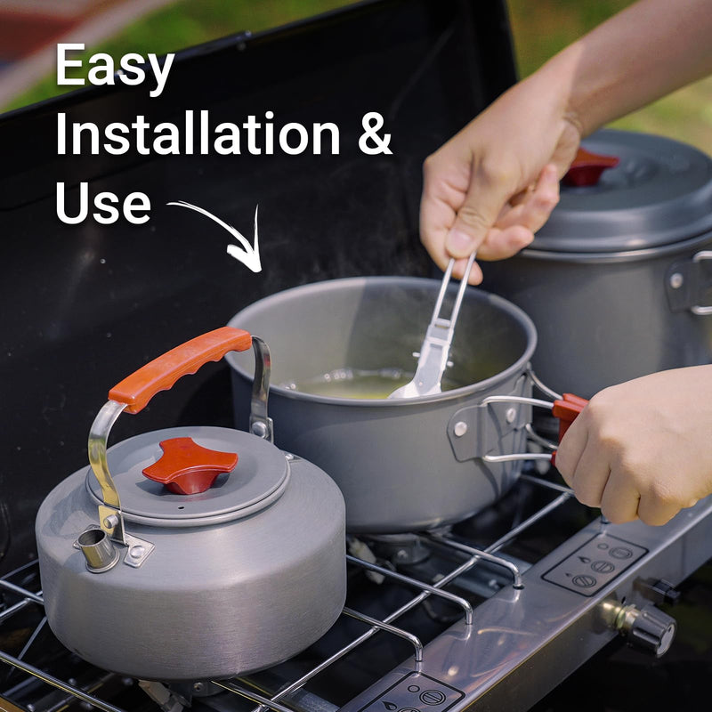 Load image into Gallery viewer, FINEFLAME Portable Gas Stove 3-Burner Propane Camping Stove