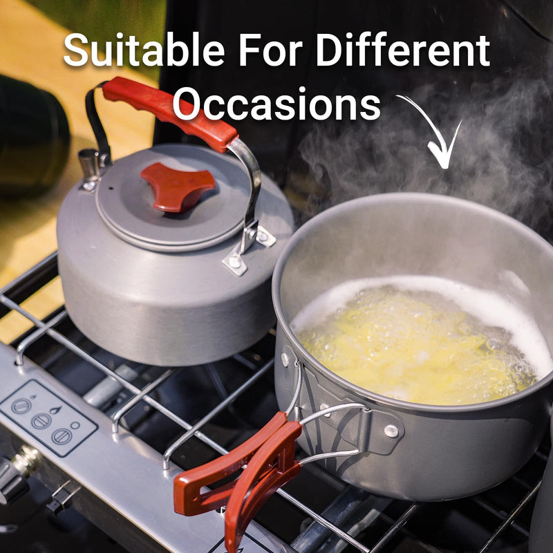 Load image into Gallery viewer, FINEFLAME Portable Gas Stove 3-Burner Propane Camping Stove