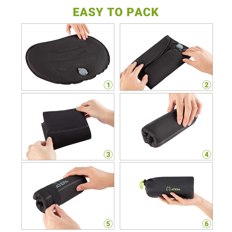 Load image into Gallery viewer, ATEPA VIRGA Air Pillow Ultralight Down Alternative Inflatable Travel Pillow