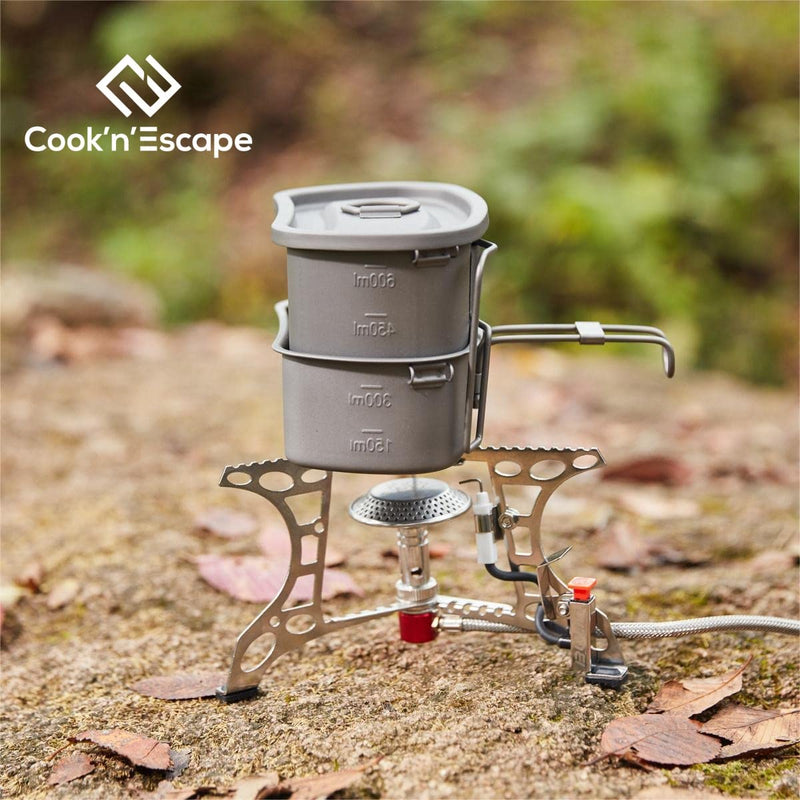 Load image into Gallery viewer, Cook'n'Escape Titanium Canteen Mesh Kit
