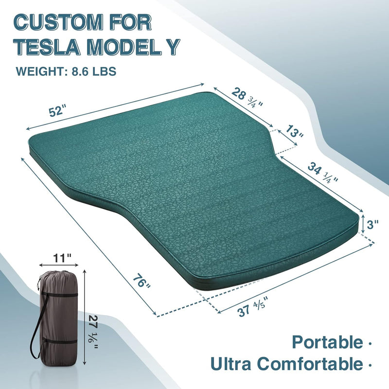 Load image into Gallery viewer, Car Camping Mattress for Tesla Model Y, Model 3, Pickups, Vans, Trucks, SUVs