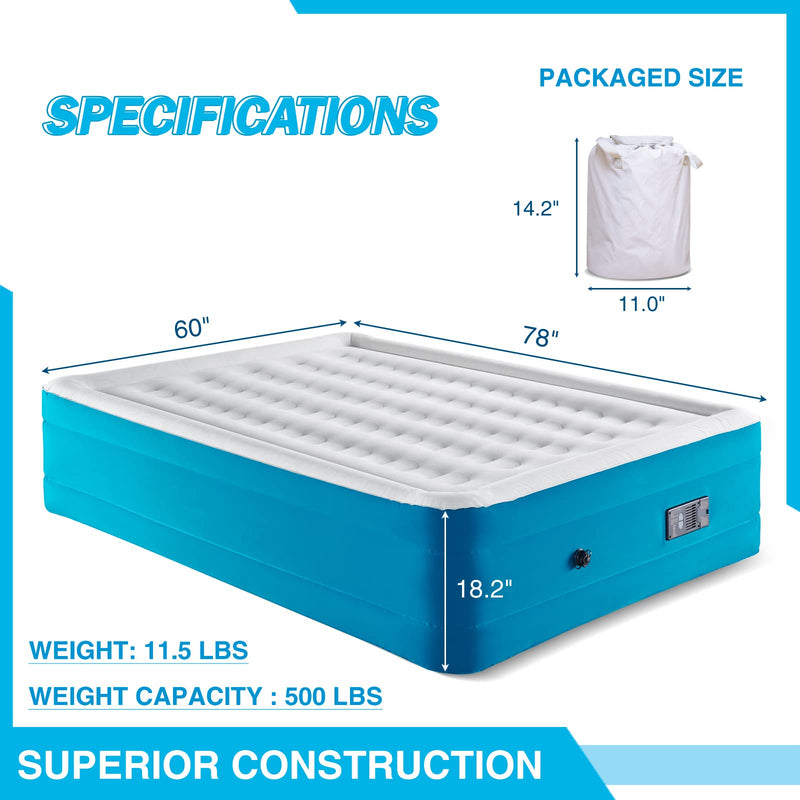 Load image into Gallery viewer, Automatic Inflate & Deflate Camping Air Mattress with Built-in Pump