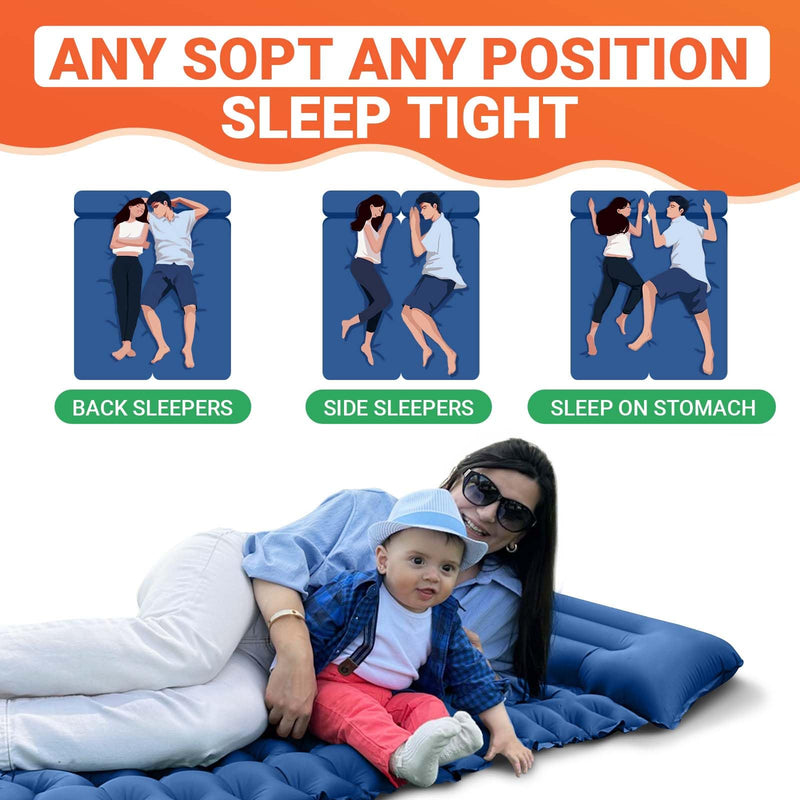 Load image into Gallery viewer, KingCamp DELUXE 10 Single Air Pad Spacious Mattress