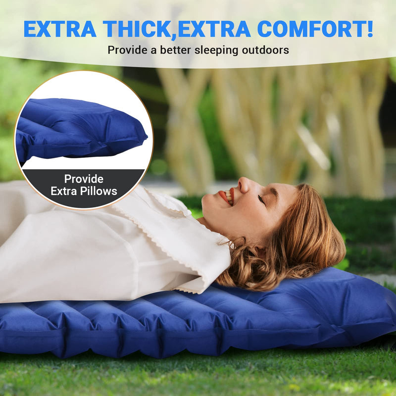 Load image into Gallery viewer, KingCamp Comfort Light Single Air Pad with Pillow