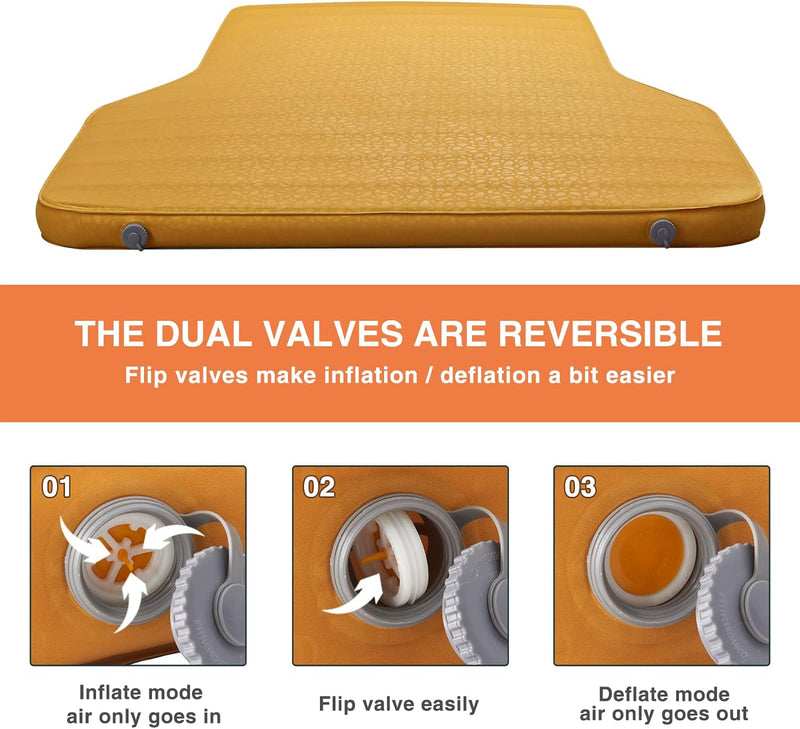 Load image into Gallery viewer, Car Camping Mattress for Tesla Model Y, Model 3, Pickups, Vans, Trucks, SUVs
