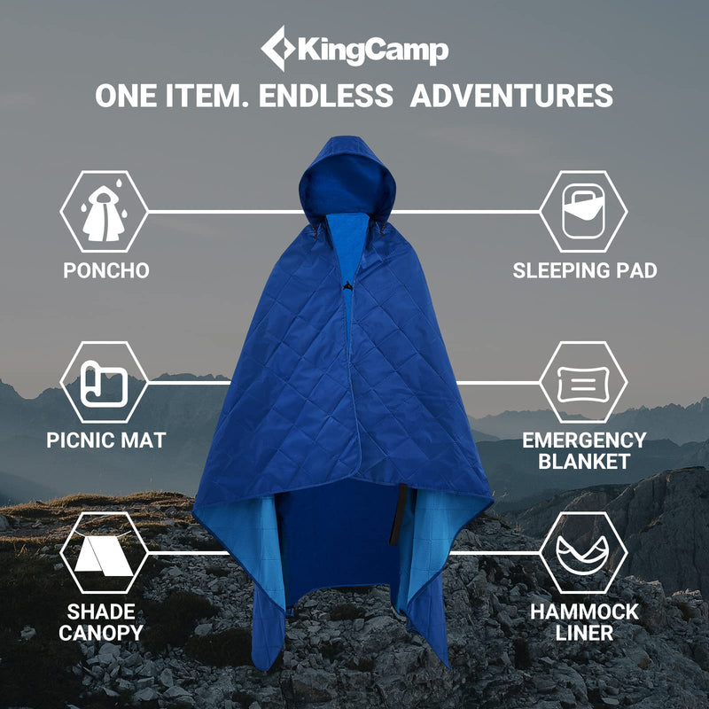 Load image into Gallery viewer, KingCamp ANNA Picnic Rug 3-in-1 Outdoor Blanket