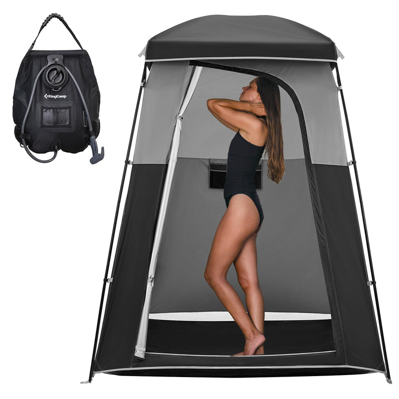 Load image into Gallery viewer, KingCamp MARASUSA Oversize Camping Shower Tent 1 Room Outdoor Toilet Tent