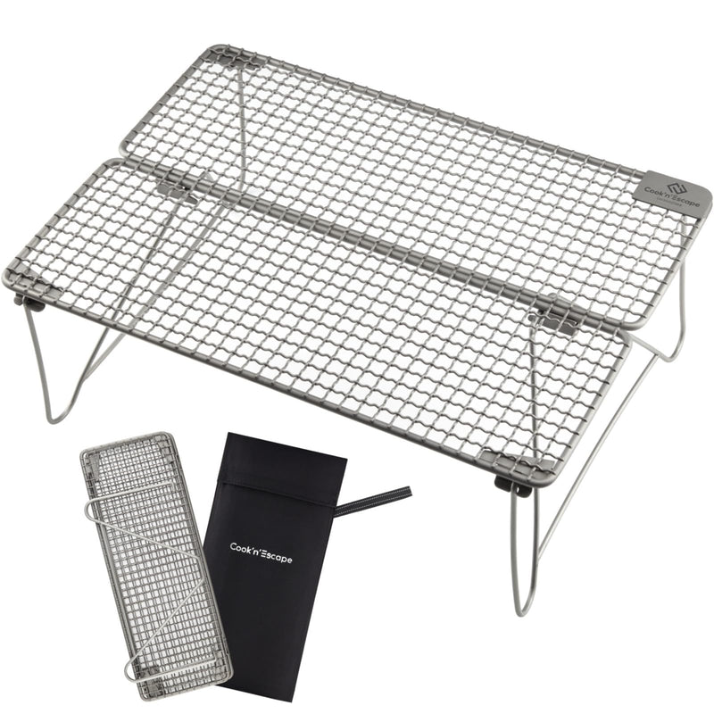 Laden Sie das Bild in Galerie -Viewer, Cook'n'Escape POR-TABLE Titanium Grill