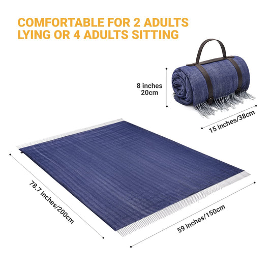 KingCamp Multi-Purpose Waterproof Beach & Camping Blanket