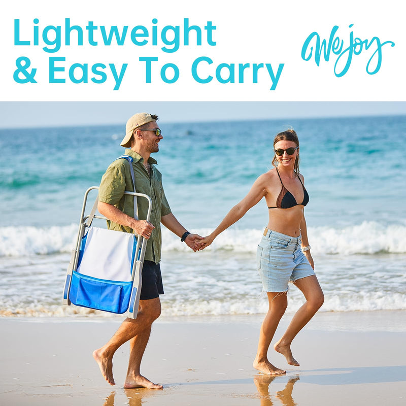 Load image into Gallery viewer, WEJOY Tall Beach Chair