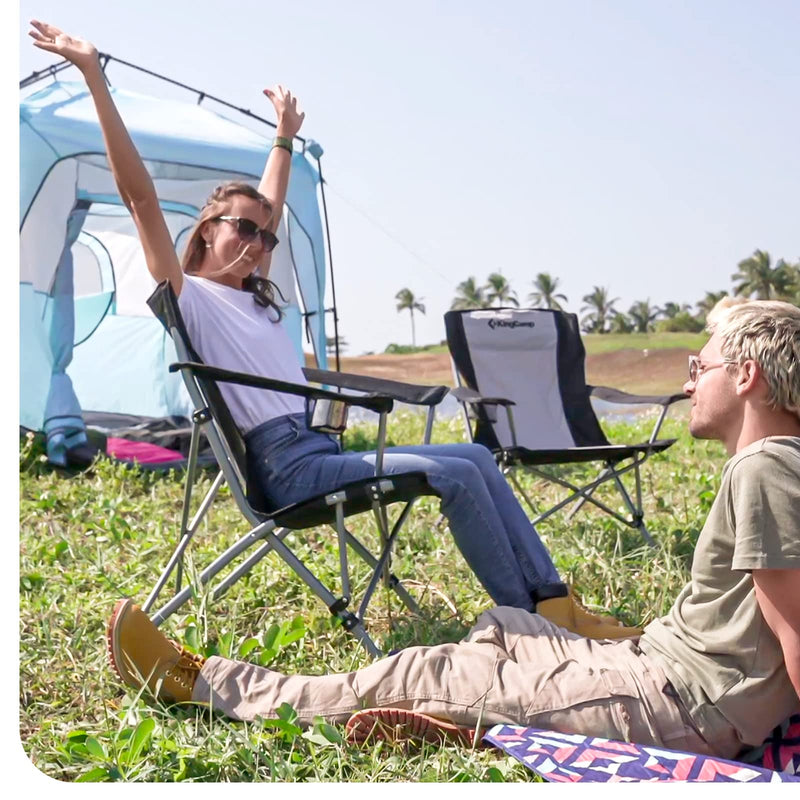 Load image into Gallery viewer, KingCamp Camping Armchair Set of 2