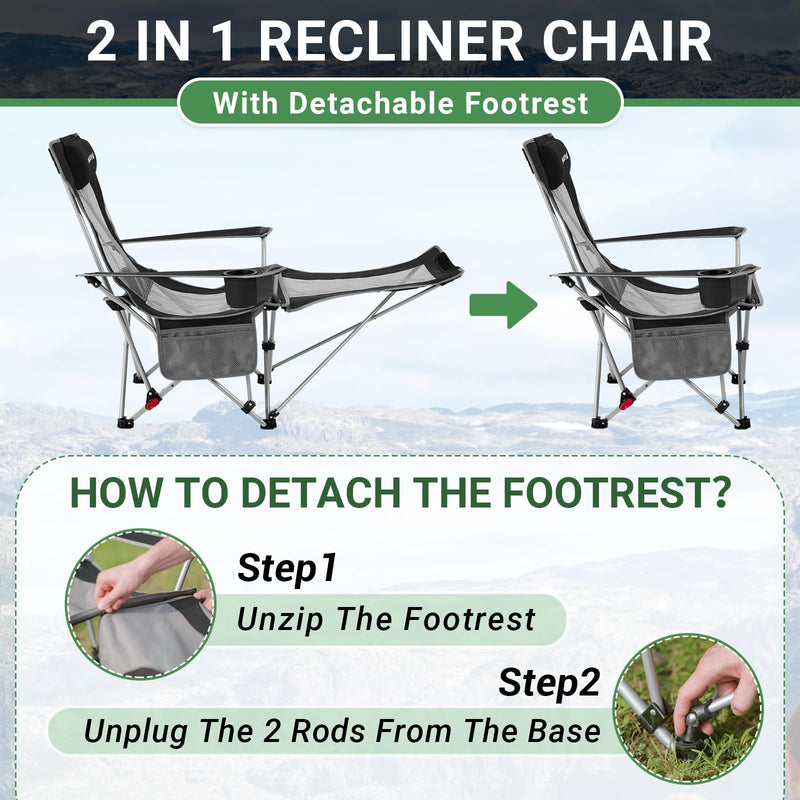Load image into Gallery viewer, WEJOY FOLDING RECLINER CHA Folding Chair