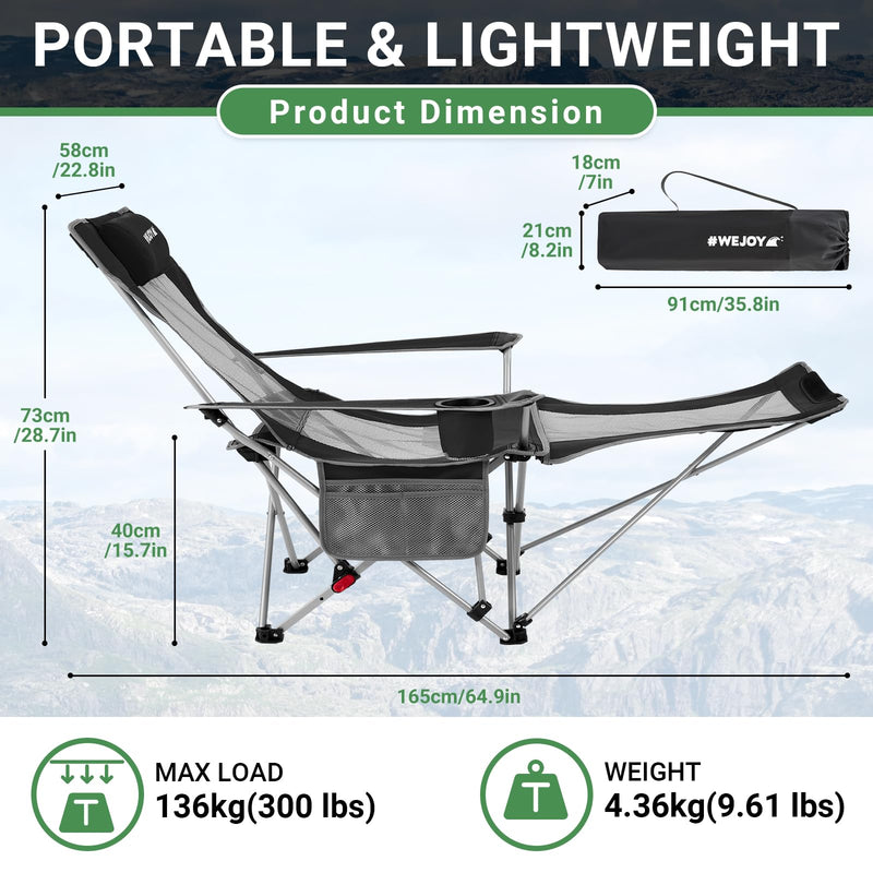 Load image into Gallery viewer, WEJOY FOLDING RECLINER CHA Folding Chair