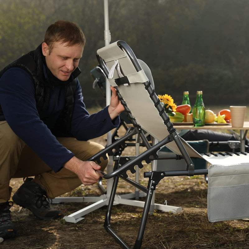 Load image into Gallery viewer, FUNDANGO 3-Folding Steel Cot Lounge Chair