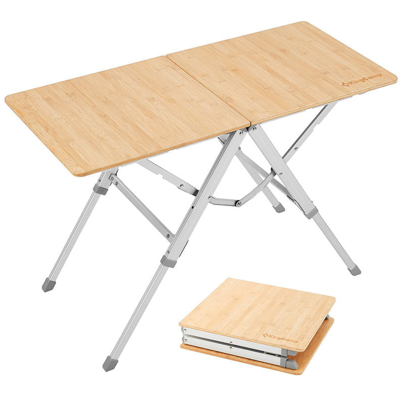Load image into Gallery viewer, KingCamp BAMBOO P8740 Camping Table for Outdoor
