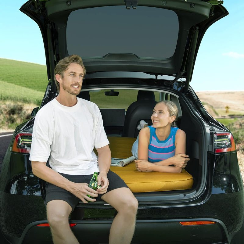 Load image into Gallery viewer, Car Camping Mattress for Tesla Model Y, Model 3, Pickups, Vans, Trucks, SUVs