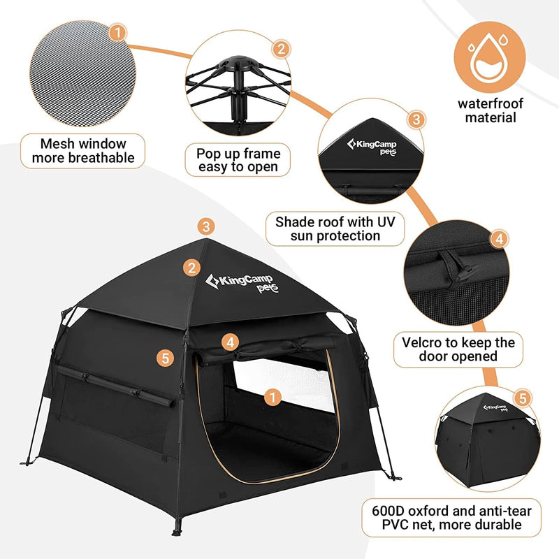 Load image into Gallery viewer, KingCamp PETS Sentry XL Dog Tent
