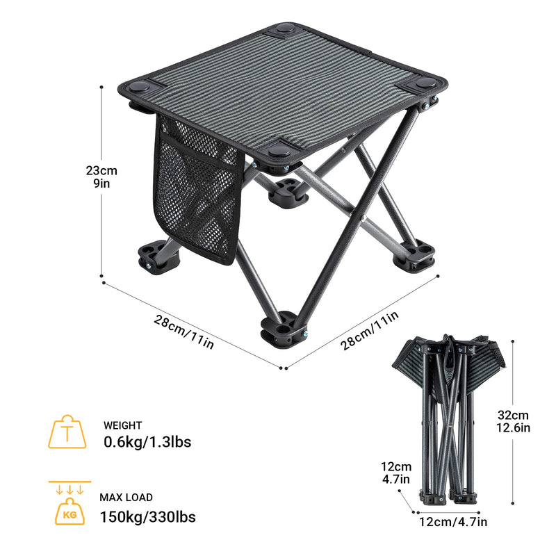 Load image into Gallery viewer, KingCamp MINI STOOL Folding Stool Set