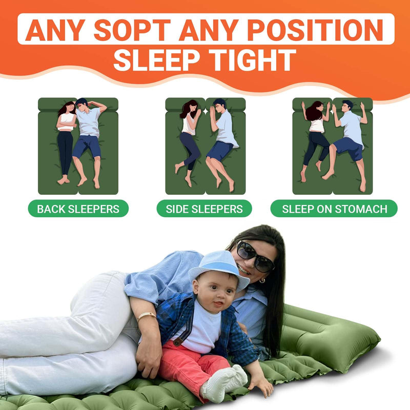 Load image into Gallery viewer, KingCamp DELUXE 10 Single Air Pad Spacious Mattress