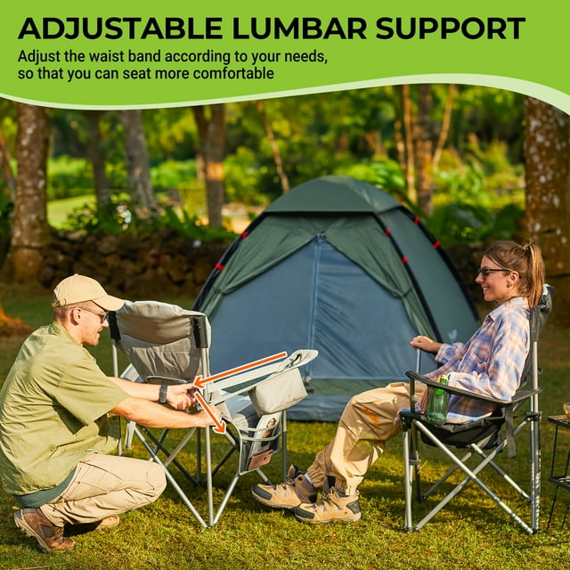 Load image into Gallery viewer, FUNDANGO Comfort Armschair Oversized Camping Chair