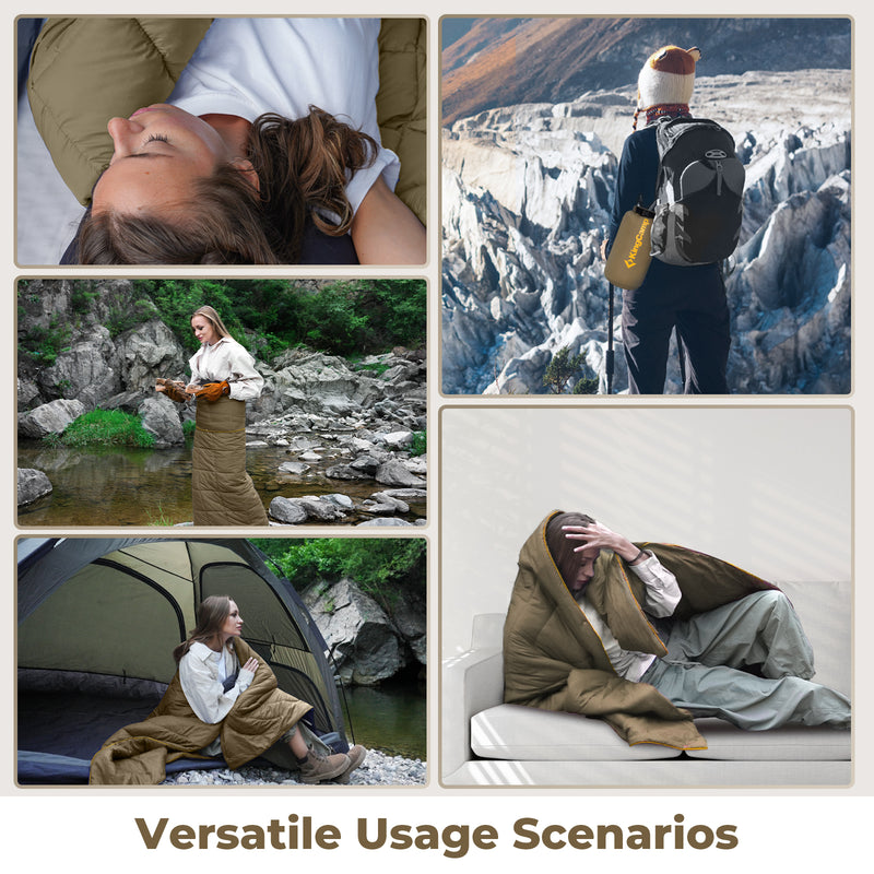 Load image into Gallery viewer, KingCamp Lightweight Camping Blanket Packable Blanket Water Repellent