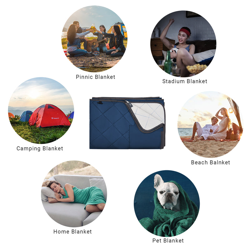 Load image into Gallery viewer, FUNDANGO FLORA Picnic Rug Picnic Blanket