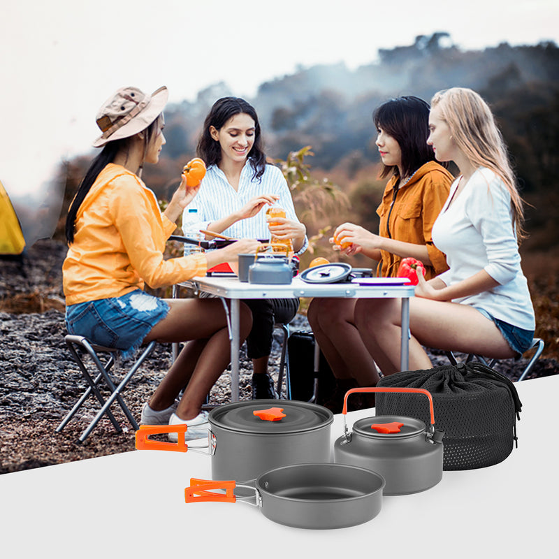 Load image into Gallery viewer, YETO Camping Cookware