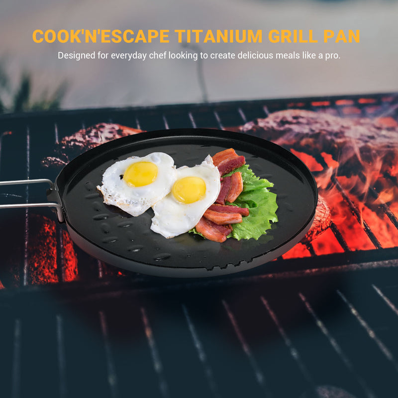 Load image into Gallery viewer, Cook'n'Escape Titanium Grill Pan