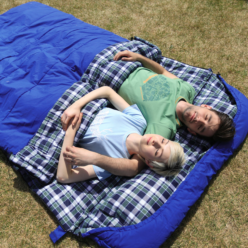 Load image into Gallery viewer, KingCamp COMFORT 280D Hooded Rectangular Sleeping Bag