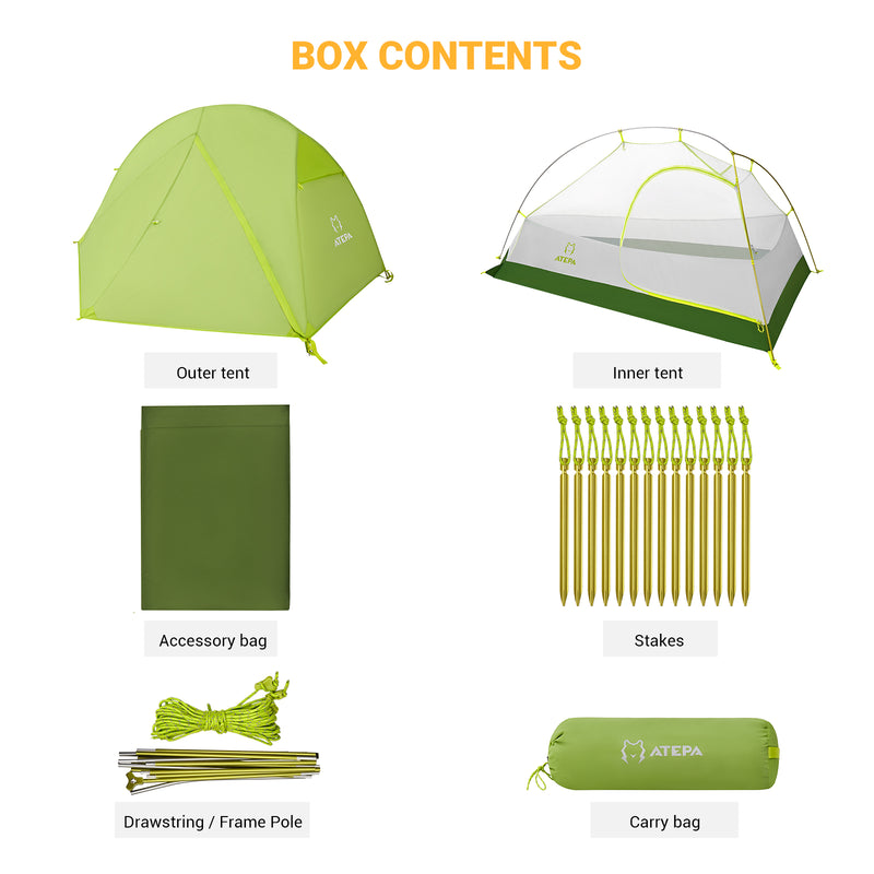 Load image into Gallery viewer, ATEPA Hiker 1-person Backpacking Tents