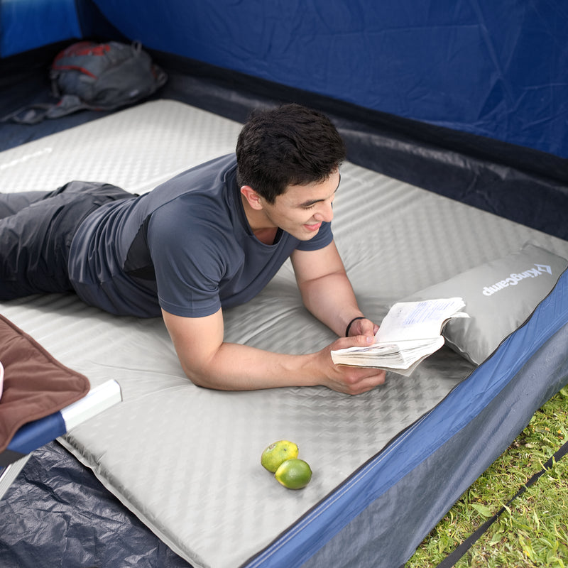 Load image into Gallery viewer, KingCamp Double Self-inflatable Pad