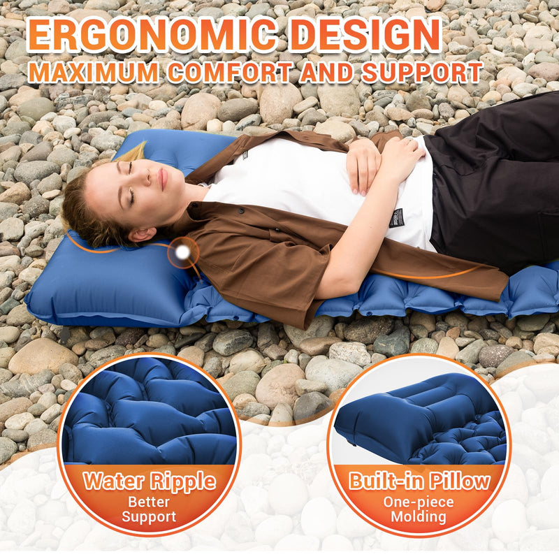 Load image into Gallery viewer, KingCamp DELUXE 10 Single Air Pad Spacious Mattress