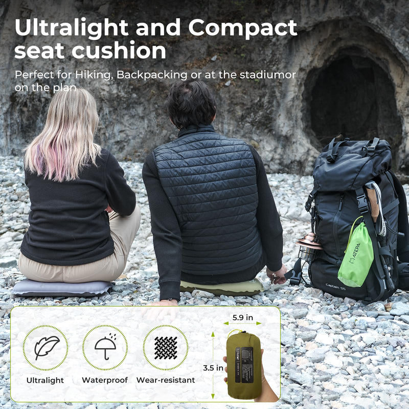 Cargue la imagen en el visor de la galería, ATEPA BUBBLE 5.0 Trail Seat Inflatable Seat Cushion