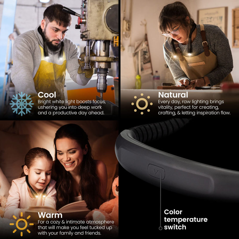 Load image into Gallery viewer, LED Neck Reading Light