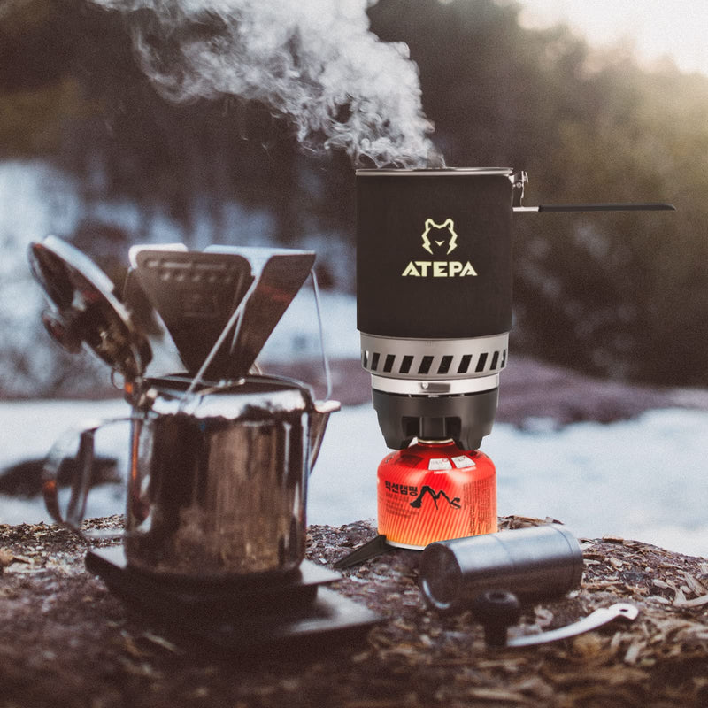 Load image into Gallery viewer, ATEPA TREKKER Portable Backpacking Stove 0.9L/1.8L