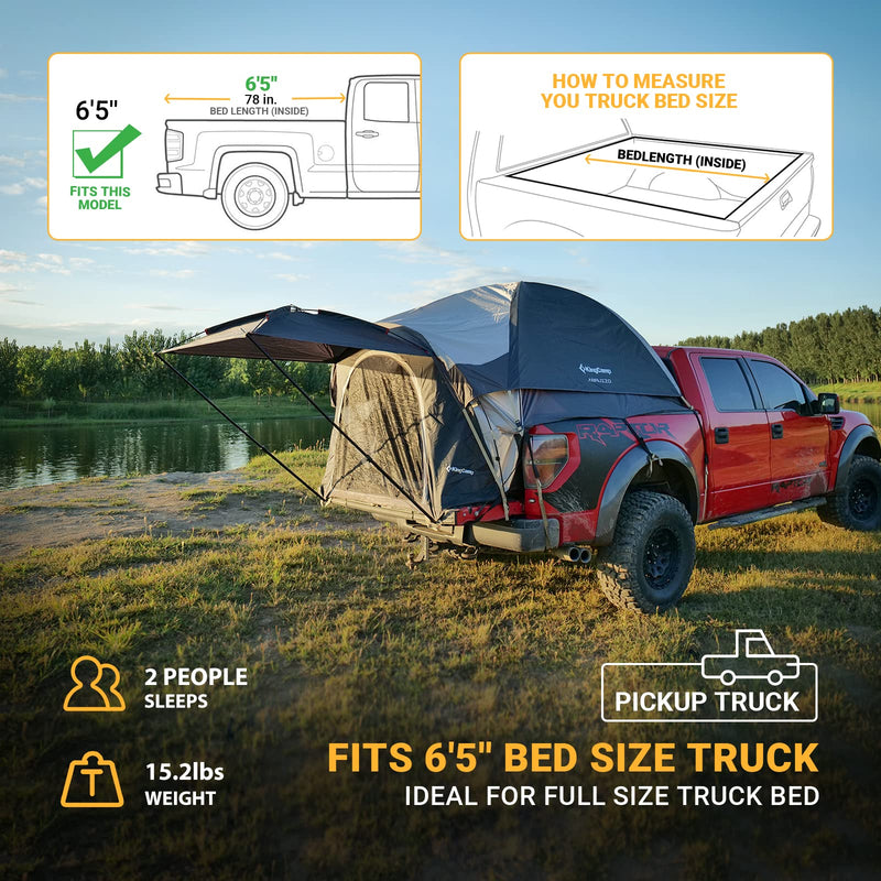 Load image into Gallery viewer, KingCamp ABRUZZO Truck Bed Tent Car Camping Tents