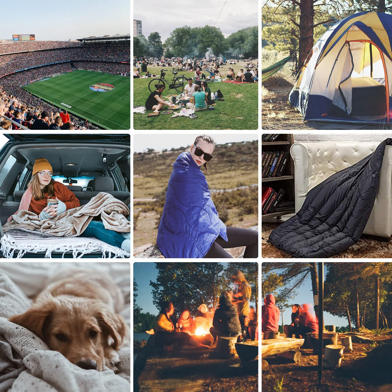 Load image into Gallery viewer, EEZEE Travel Blanket Lightweight Compact Outdoor Blanket