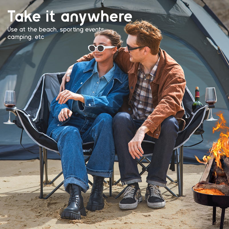 Load image into Gallery viewer, KingCamp CANNA C20 PLUS Heated Loveseat