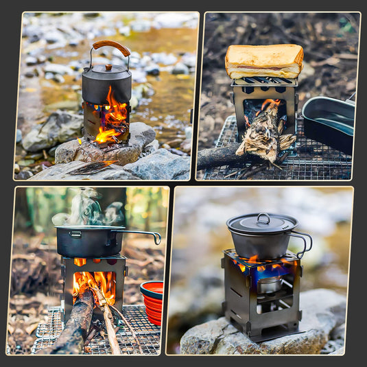 Cook'n'Escape Titanium Wood Stove