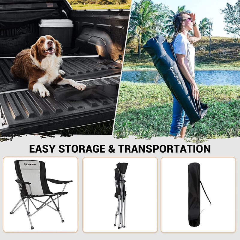 Load image into Gallery viewer, KingCamp Camping Armchair Set of 2