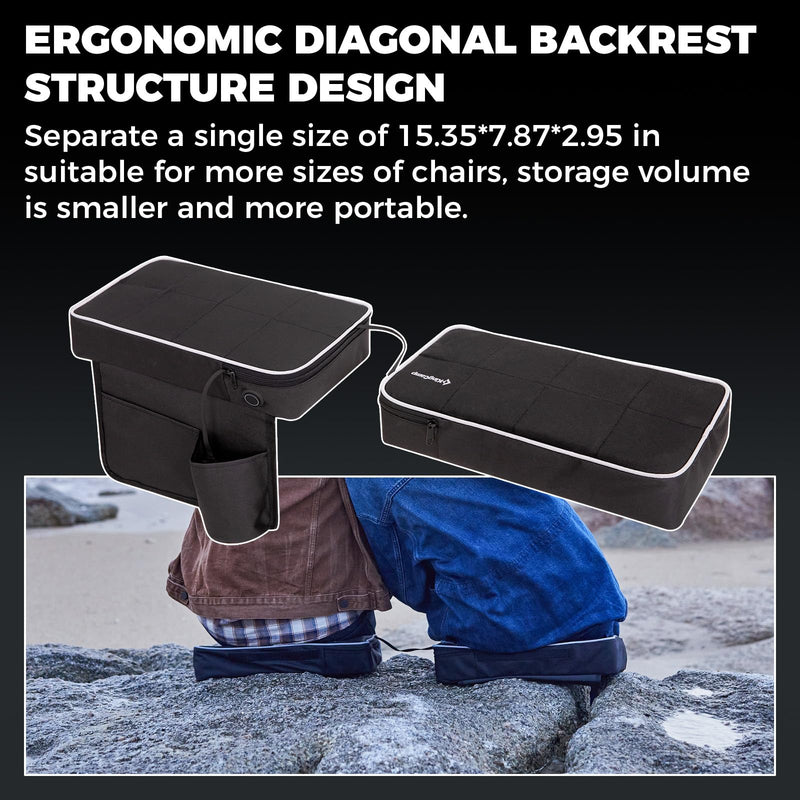 Load image into Gallery viewer, KingCamp Heating Pad Stadium Seat Cushion (2 Pieces)