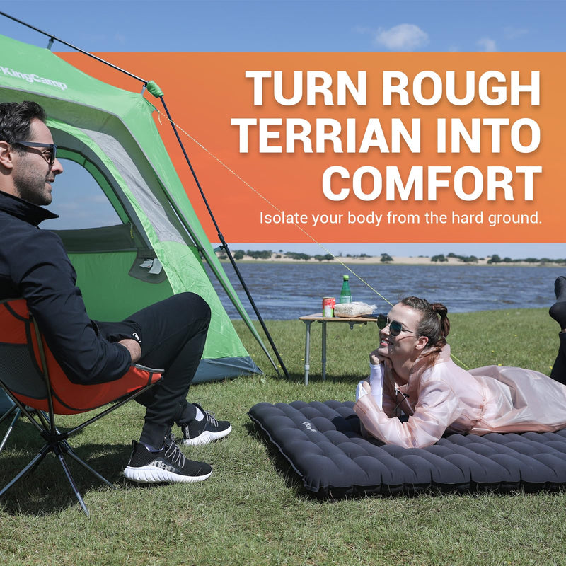 Load image into Gallery viewer, KingCamp Super Comfort Double Camping Air Pad