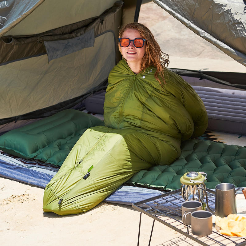 Load image into Gallery viewer, ATEPA Down Mummy Sleeping Bag