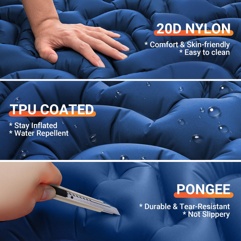 Load image into Gallery viewer, KingCamp DELUXE 10 Single Air Pad Spacious Mattress